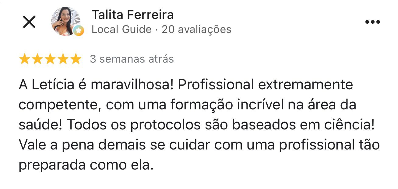 Depoimento de Talita Ferreira sobre o Método Cerrone