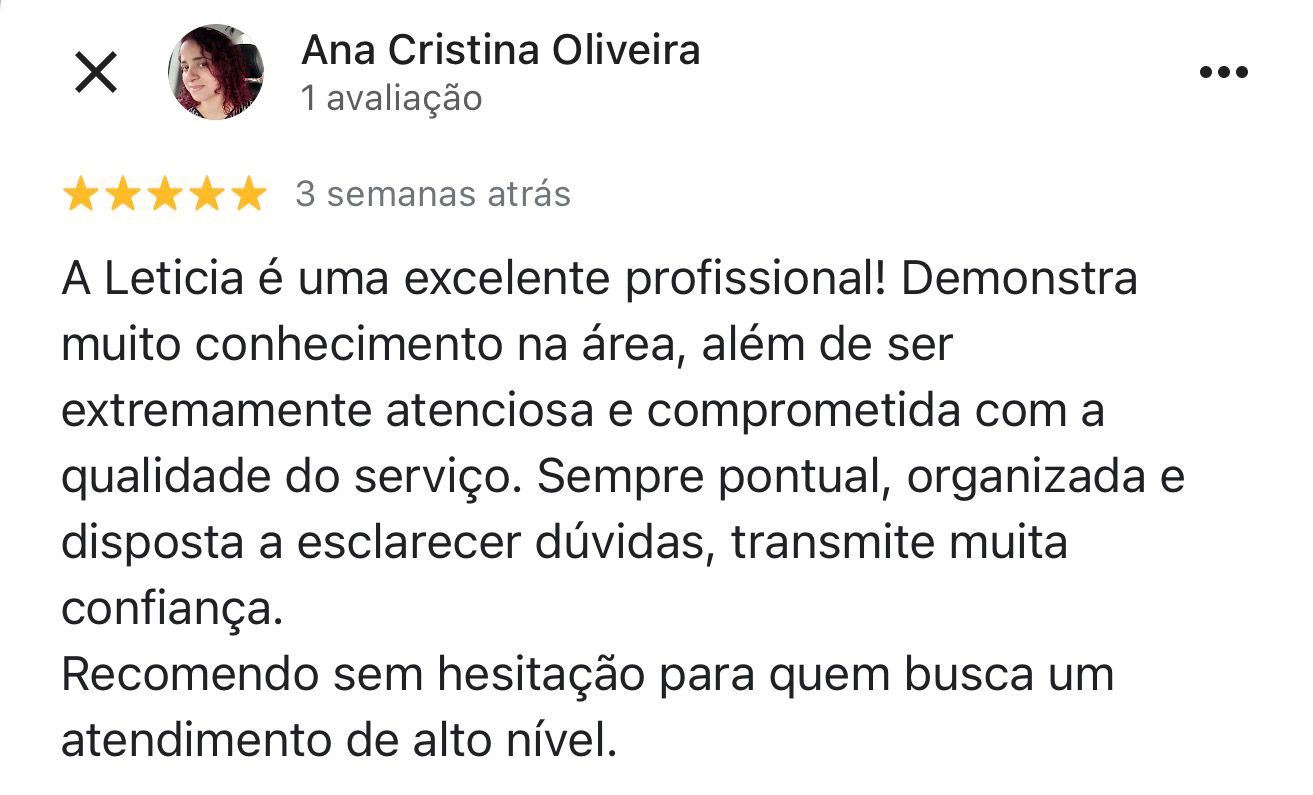 Depoimento de Ana Cristina Oliveira sobre o Método Cerrone
